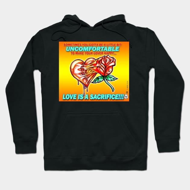 LOVE DRAMA HEART 1 Hoodie by DHARRIS68